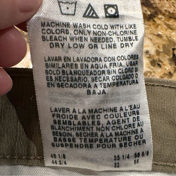 Wrangler Riggs Workwear Olive Green Ripstop Cargo Pants in a 44 x 32 - Picture 5 of 5